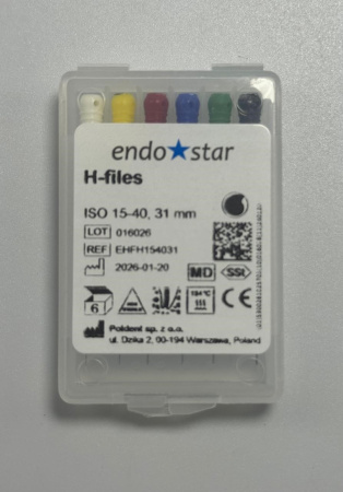 H-Files 31mm  Poldent, Польша