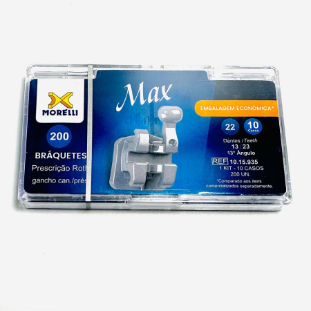 Брекеты металлические Max Roth 0.18 полный комплект Morelli, Бразилия