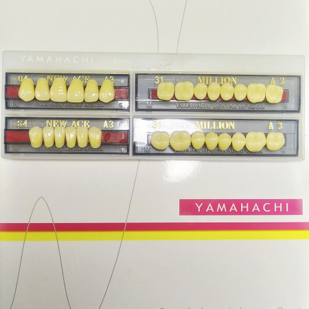 Зубы искусственные акриловые Yamahachi, Япония