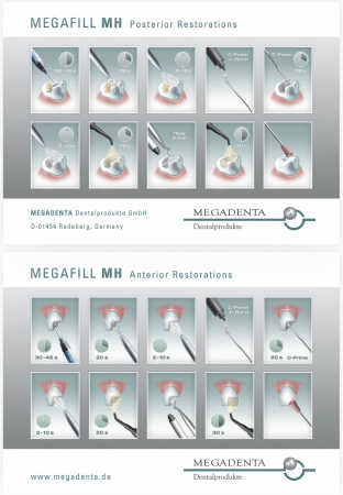 Megafill MH (6) (кейс) Megadenta Dentalprodukte, Германия