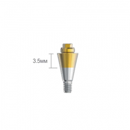 S-Clean MU Straight Прямой стандартный абатмент диаметр: 4,8 мм, высота десны: 3,5 мм Dentis Co., Ltd., Южная Корея