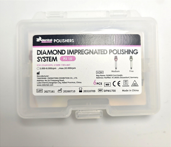 DIAMOND IMPREGNATED POLISHING SYSTEM DPW1700 ZTDental,Китай